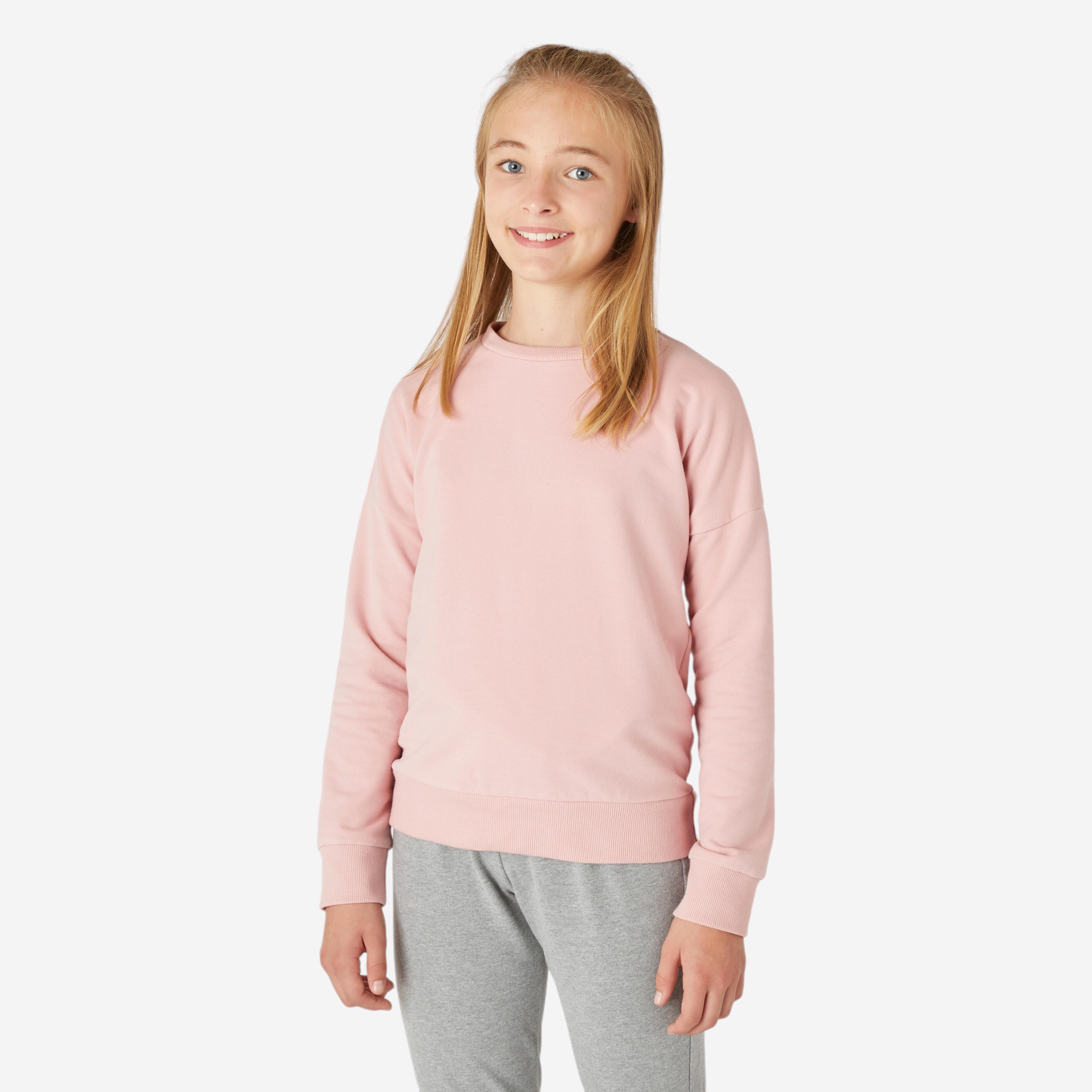 Sudadera negra niña decathlon sale